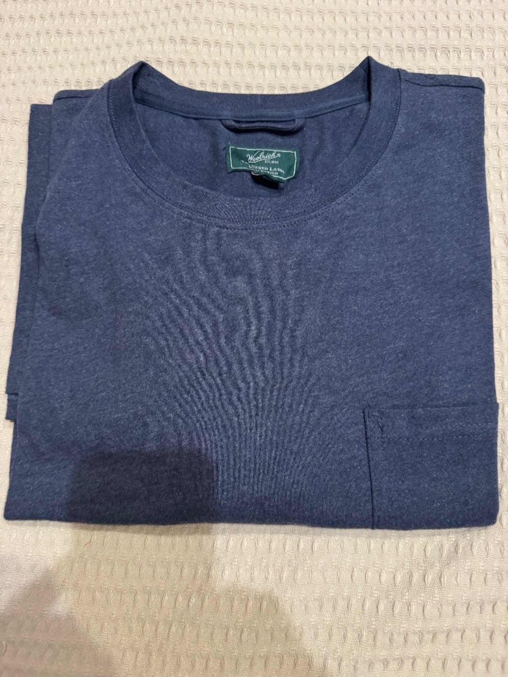 Men’s long sleeve t-shirt, XXL, excellent condition, navy